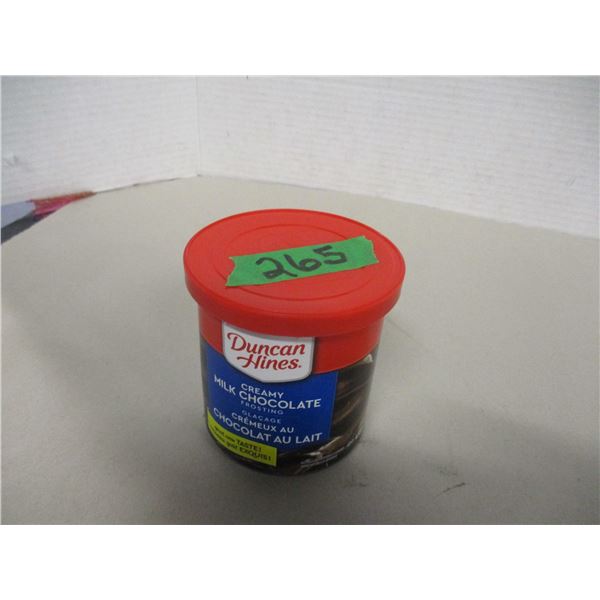 FREIGHT DAMAGE (AS IS):  CREAMY MILK CHOCOLATE FROSTING (450G) - TUB