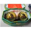 Image 2 : SEIZURE:  SET OF 2 BRASS EXERCISE BALLS