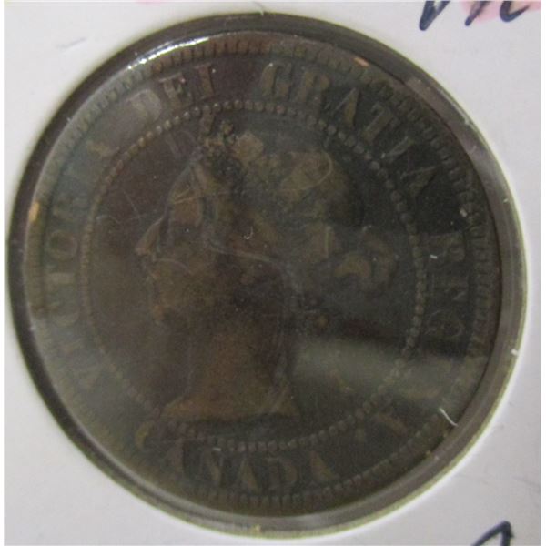 1899 CANADA VICTORIAN LARGE PENNY