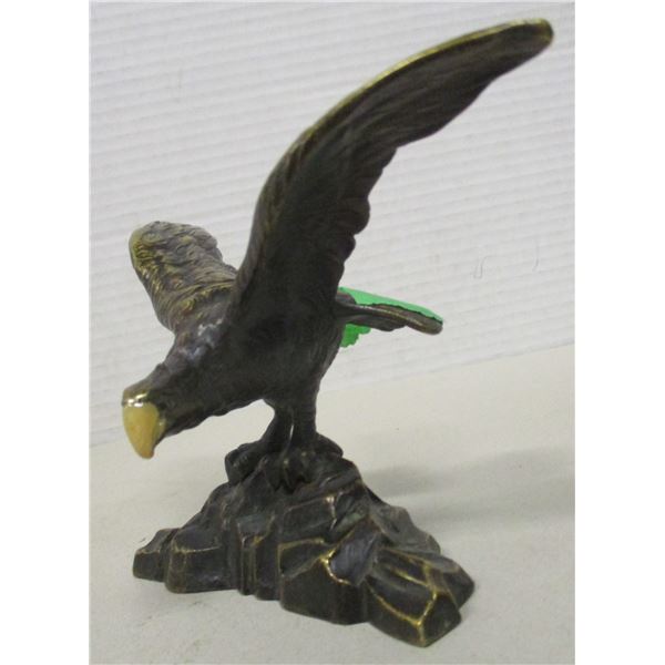 SEIZURE/COLLECTABLE:  BRASS EAGLE ORNAMENT (APPROX. 6" TALL)