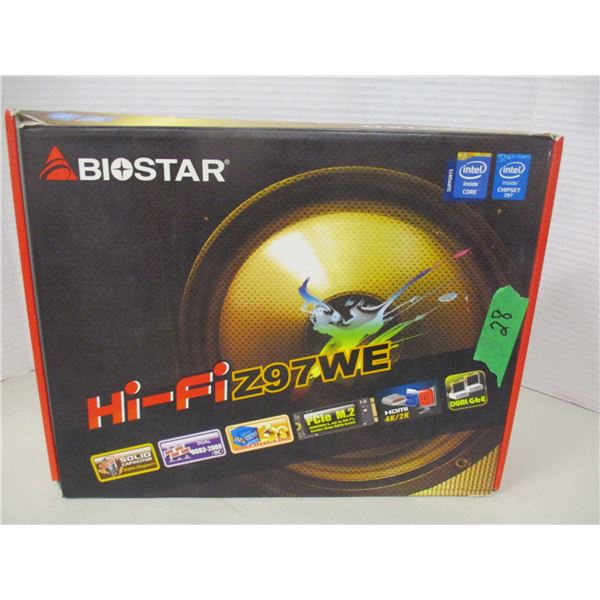 SEIZURE:  BIOSTAR HI-FI 797WE INTEL CORE INTEL CHIPSET 297