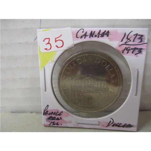 1873 - 1973 CANADA PRINCE EDWARD ISLAND DOLLAR