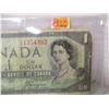 Image 3 : 1954 DEVILS FACE BANK OF CANADA LEGAL TENDER $1 BILL