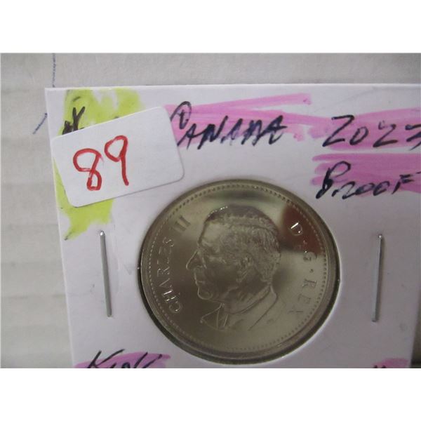 2023 PROOF KING CHARLES III HALF DOLLAR