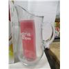 Image 4 : ESTATE:  7 PIECE GLASS & PITCHER SET