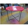 Image 3 : 16" ROUND VINYL STOOL