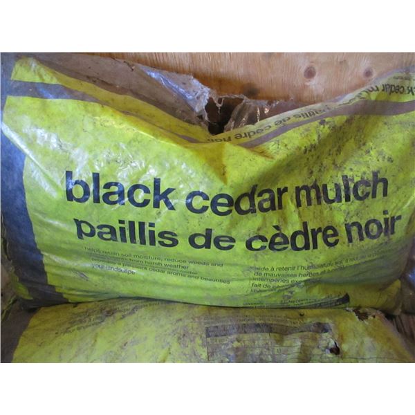 ESTATE:  BLACK CEDAR MULCH (56L) - BAG