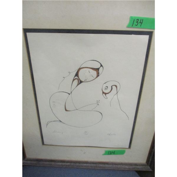 SEIZURE/COLLECTABLE:  "SHARING" PICTURE BY ODJGHG (NO. 35/25)