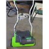 Image 1 : LIKE NEW:  GREENWORKS ELECTRIC GRASS DETHATCHER