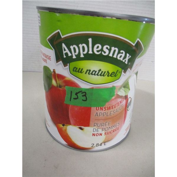FREIGHT DAMAGE (AS IS):  APPLE SAUCE (2.84L) - CAN