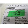Image 3 : FREIGHT DAMAGE (AS IS):  FISH BATTER (2.27G) - BAG