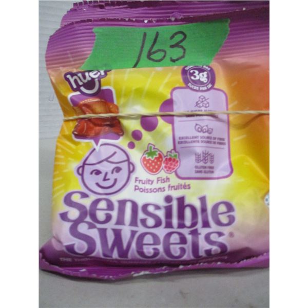 SENSIBLE SWEETS FRUIT FISH FLAVOR TREATS - 3 BAGS