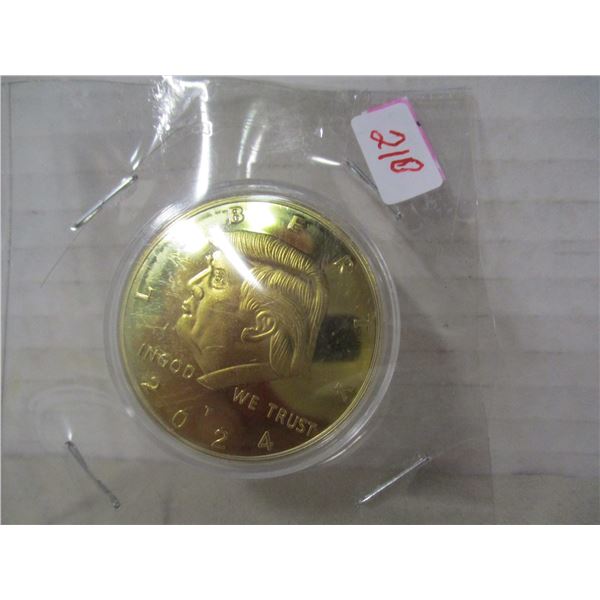 2024 45TH PRESIDENT OF THE USA DONALD TRUMP COIN