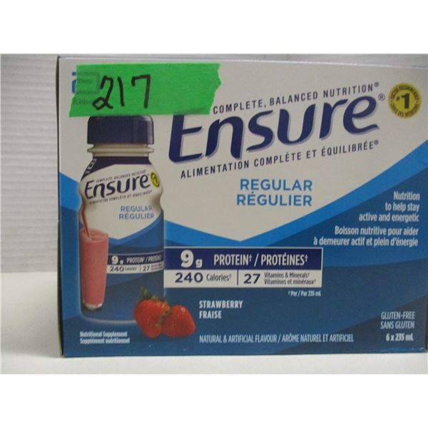 REGULAR ENSURE (6 BOTTLES) - BUNDLE