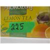 Image 3 : FREIGHT DAMAGE (AS IS):  LEMON TEA (25 BAGS) - BOX