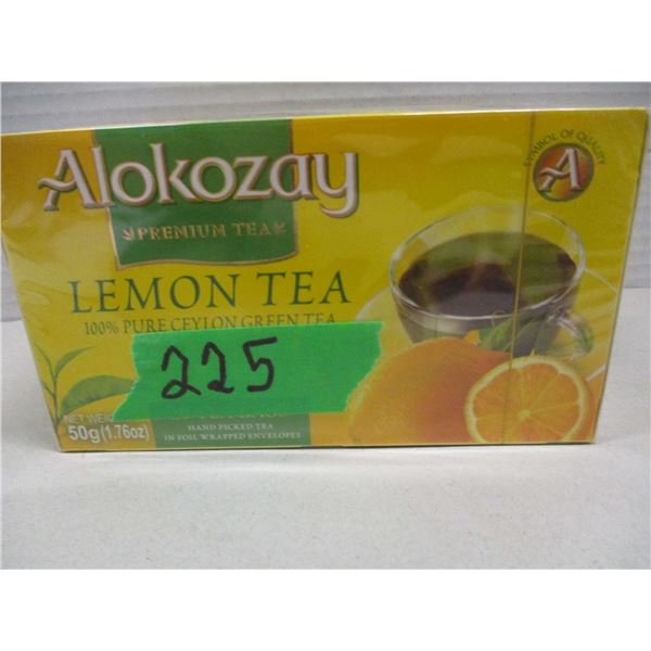 FREIGHT DAMAGE (AS IS):  LEMON TEA (25 BAGS) - BOX