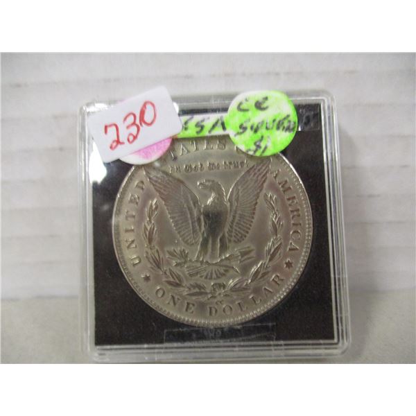 1886 USA CARSON CITY SILVER DOLLAR (NOT TESTED - AS IS - SILVER CONTENT NOT VERIFIED)