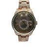 Image 7 : Rolex 18K Everose Gold Sky-Dweller with 23.80 ctw Custom Diamond Accents