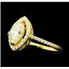 1.16 ctw Diamond Ring - 14KT Yellow Gold