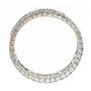 Image 8 : 18k White Gold 1.44 ctw Round Brilliant Diamond Open Center Eternity Band Ring