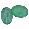 Image 1 : 6.69 ctw Oval Mixed Emerald Parcel