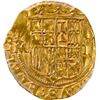 Image 1 : SPAIN, Toledo, gold 1 escudo, Ferdinand-Isabel, assayer *M to left, mintmark oT to right, extremely 