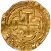 Image 2 : SPAIN, Toledo, gold 1 escudo, Ferdinand-Isabel, assayer *M to left, mintmark oT to right, extremely 