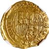 Image 1 : SPAIN, Seville, gold 1 escudo, Charles-Joanna, assayer * to left, mintmark S to right, NGC MS 63.