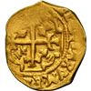 Image 2 : MEXICO, Mexico City, gold cob 1 escudo, 1711 J, mintmark oXM, crosslet cross, NGC AU 53 (1715 Fleet 