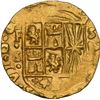 Image 1 : COLOMBIA, Bogotá, gold cob 4 escudos, Ferdinand VI, assayer S above denomination 4 to right, mintmar