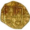 Image 1 : COLOMBIA, Bogotá, gold cob 2 escudos, Philip IV, assayer A below mintmark NR to left, dots in ringle