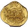 Image 2 : COLOMBIA, Bogotá, gold cob 2 escudos, Charles II posthumous, no assayer (Arce), NGC MS 65 (1715 Flee