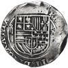 Image 1 : MEXICO, Mexico City, cob 4 reales, Philip II, assayer O below mintmark oM to right.