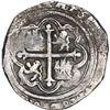 Image 2 : MEXICO, Mexico City, cob 2 reales, Philip II, assayer O below mintmark oM to right.