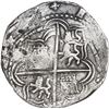 Image 2 : BOLIVIA, Potosí, cob 8 reales, Philip II, assayer B (5th period, early style), border of x's on reve