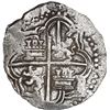Image 2 : BOLIVIA, Potosí, cob 8 reales, Philip III, assayer not visible, Grade 3.