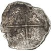Image 2 : BOLIVIA, Potosí, cob 4 reales, Philip III, assayer not visible, Grade 4.