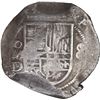 Image 1 : MEXICO, Mexico City, cob 8 reales, Philip III, assayer D/F (ca. 1618), Grade 1, NGC Shipwreck Effect