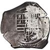 Image 1 : MEXICO, Mexico City, cob 8 reales, Philip IV, assayer not visible.