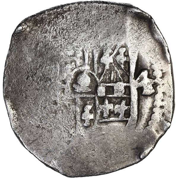 MEXICO, Mexico City, cob 4 reales, Philip IV, assayer not visible.
