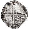 Image 2 : BOLIVIA, Potosí, cob 8 reales, Philip IV, assayer TR (1630s).