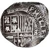 Image 1 : BOLIVIA, Potosí, cob 8 reales, Philip IV, assayer not visible (1630s).