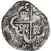 Image 2 : BOLIVIA, Potosí, cob 8 reales, Philip IV, assayer not visible (1630s).