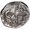 Image 2 : BOLIVIA, Potosí, cob 8 reales, Philip IV, assayer not visible (1630s).