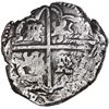 Image 2 : BOLIVIA, Potosí, cob 8 reales, Philip IV, assayer not visible (1630s).