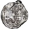 Image 1 : BOLIVIA, Potosí, cob 4 reales, Philip IV, assayer T (early 1630s).