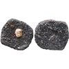 Image 1 : MEXICO, Mexico City, cob 8 reales "biscuit" with pebble, assayer not visible.