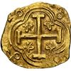 Image 2 : COLOMBIA, Bogotá, gold cob 2 escudos, 1649, assayer R below denomination II to right, mintmark NR to