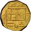 Image 1 : COLOMBIA, Bogotá, gold cob 2 escudos, 1651, assayer R below denomination II to right, mintmark NR to
