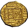 Image 1 : COLOMBIA, Bogotá, gold cob 2 escudos, Philip IV, assayer R below denomination II to right, mintmark 
